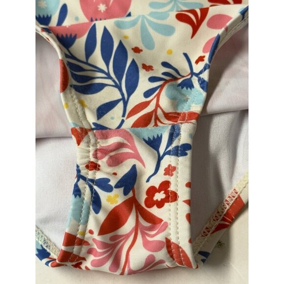 Adventurewear 360 Baby Girl Long Sleeve Rashguard Swim~Sz 18M~Hibiscus L15 03 - Picture 5 of 9